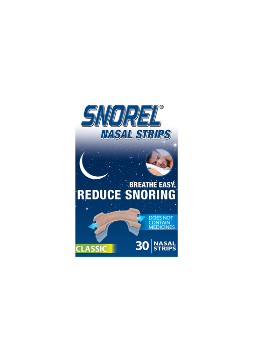 Snorel Classic Nasal Strips 30 Strips