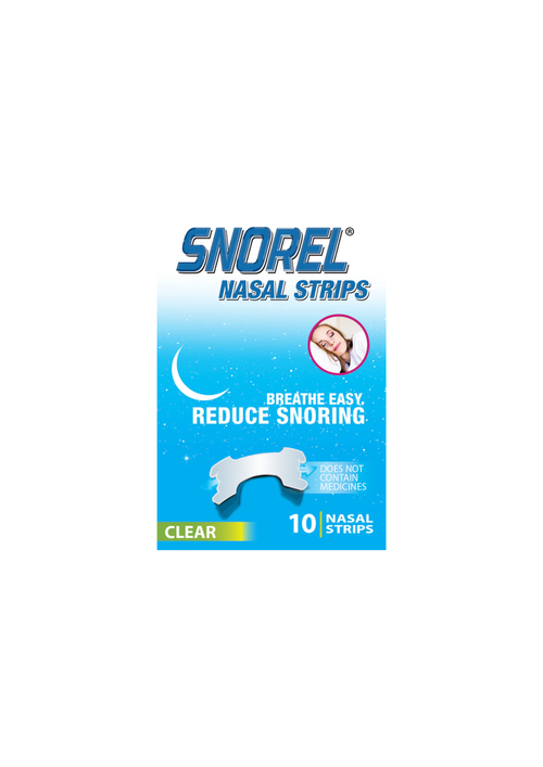 Snorel Clear Nasal Strips 10 Strips